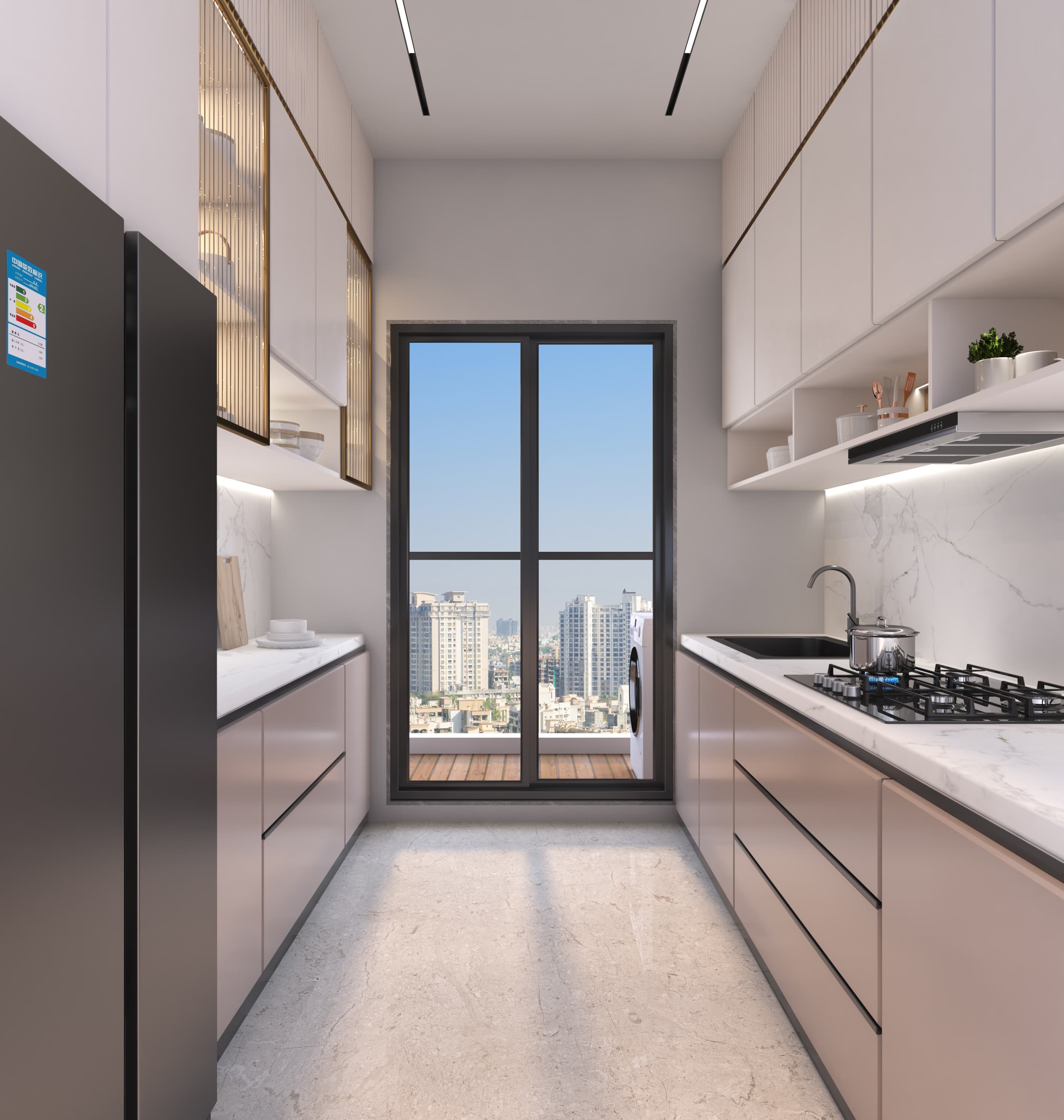 Kitchen at HUM Emerald Heights